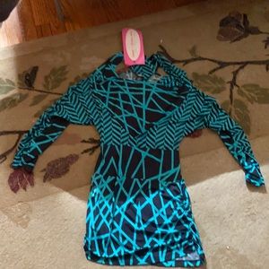 Great glam mini dress NWT